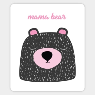 Pink Mama Bear Sticker